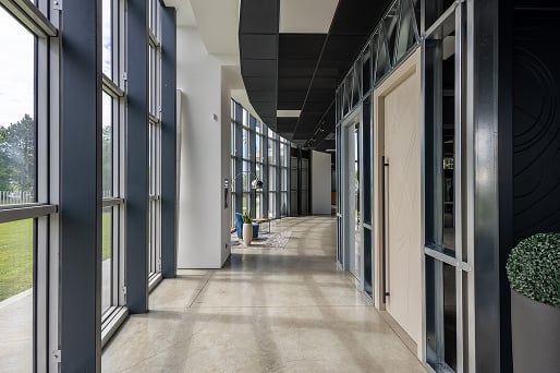 Area espositiva per le porte del nostro showroom